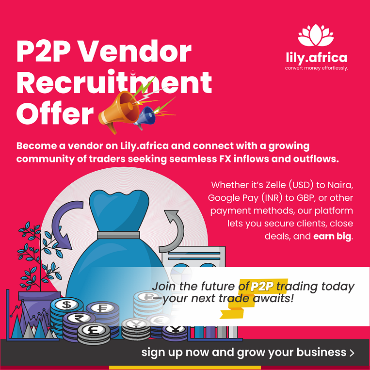 Lily Africa Vendor Call To Enlist